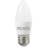 Лампа светодиодная РЕСАНТА LL-R-C37-5W-230-4K-E14 76/1/2